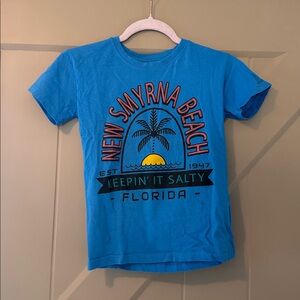 Blue New Smyrna Beach T-Shirt